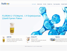 Tablet Screenshot of nukleon.com.tr